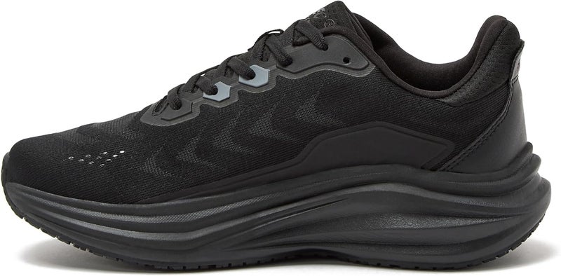 HiTEC Resist SR Runner Mesh Black Non Slip Work Shoes for Women, Comfortable Water Resistant Womens Food Service Sneakers, Medium and Wide Width, Women's Size 6-12 - Image 3